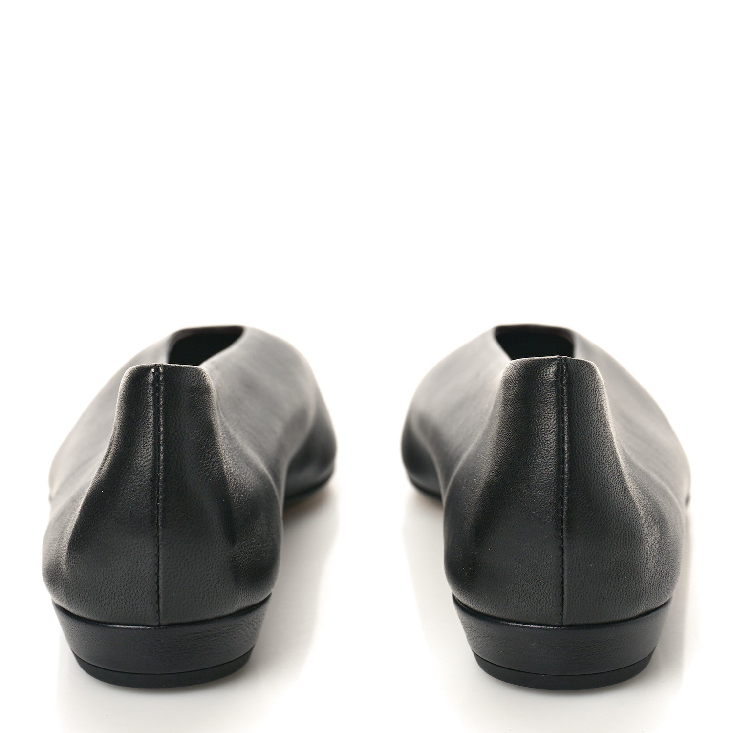 Bottega Veneta Nappa Almond Flats 35 Black 5 of 8
