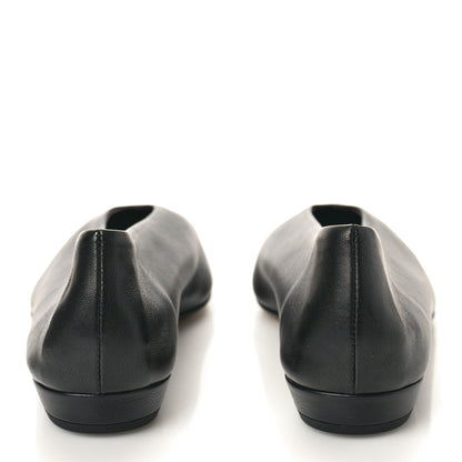 Bottega Veneta Nappa Almond Flats 35 Black 5 of 8