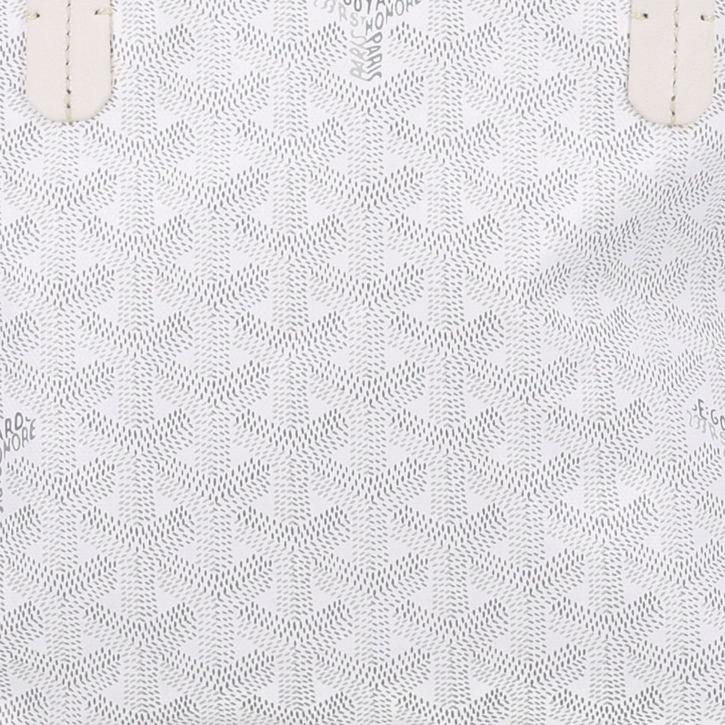 Goyardine Reversible Mini Anjou White