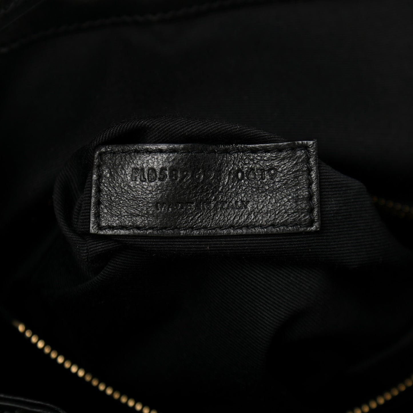 Velvet Matelasse Vicky Backpack Black