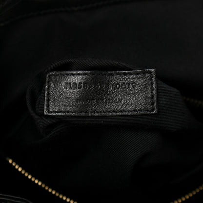 Saint Laurent Velvet Matelasse Vicky Backpack Black 8 of 14