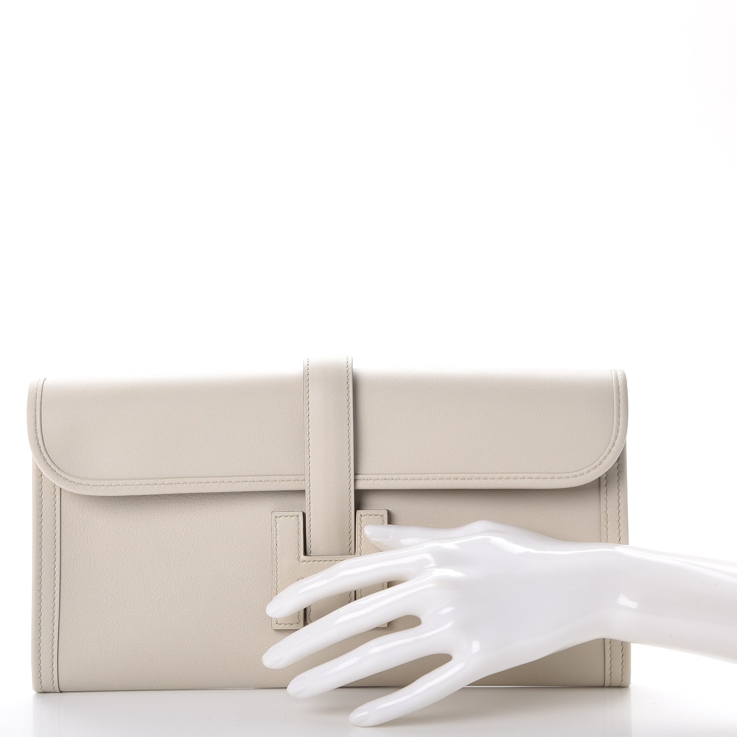 Hermes Swift Jige Elan 29 Clutch Beton 2 of 8