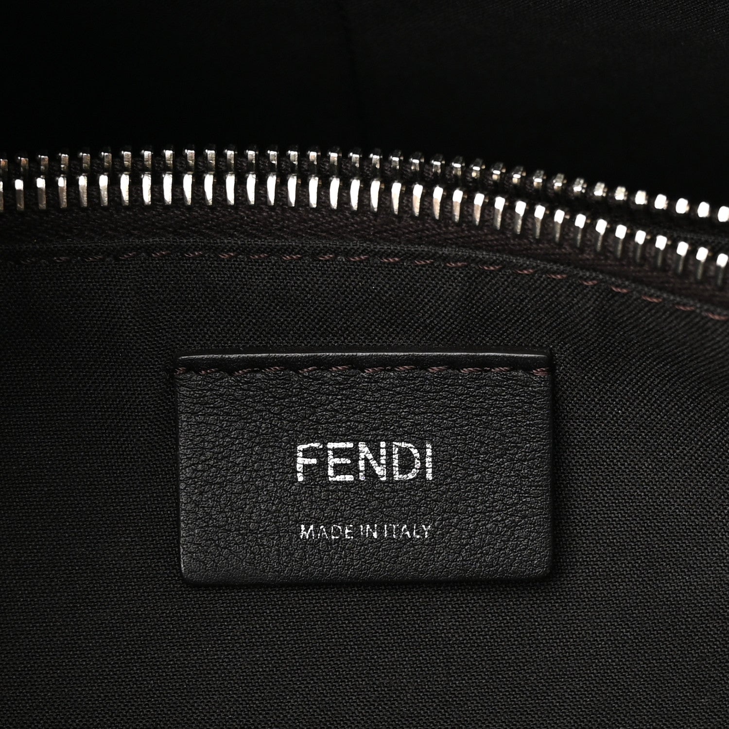 Fendi Vitello Dolce Oval Waves Tail Medium By The Way Boston Bag Verde Inglese Multicolor 6 of 10