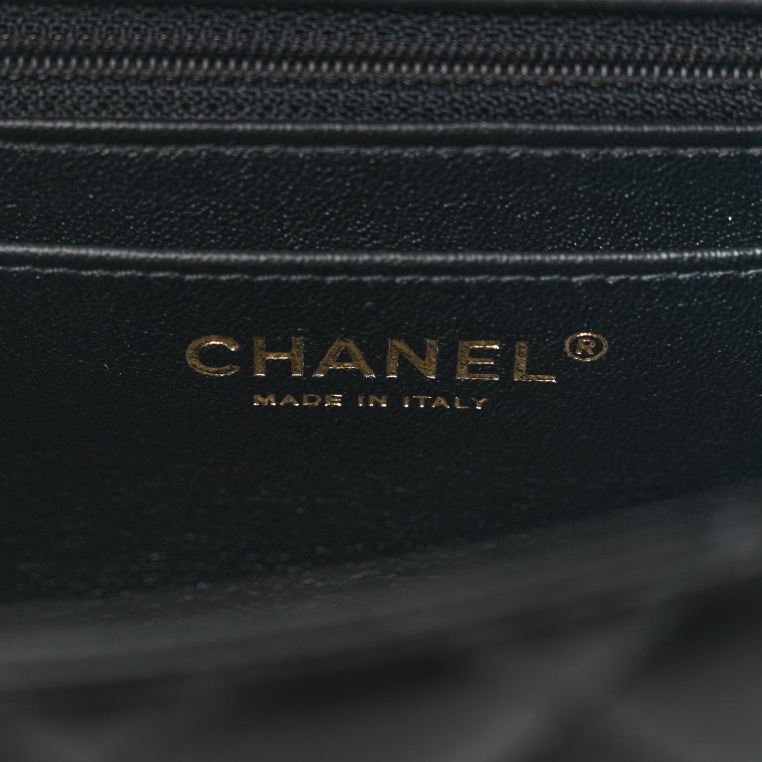 Chanel Lambskin Quilted Mini Square Flap Black 6 of 10