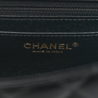 Chanel Lambskin Quilted Mini Square Flap Black 6 of 10