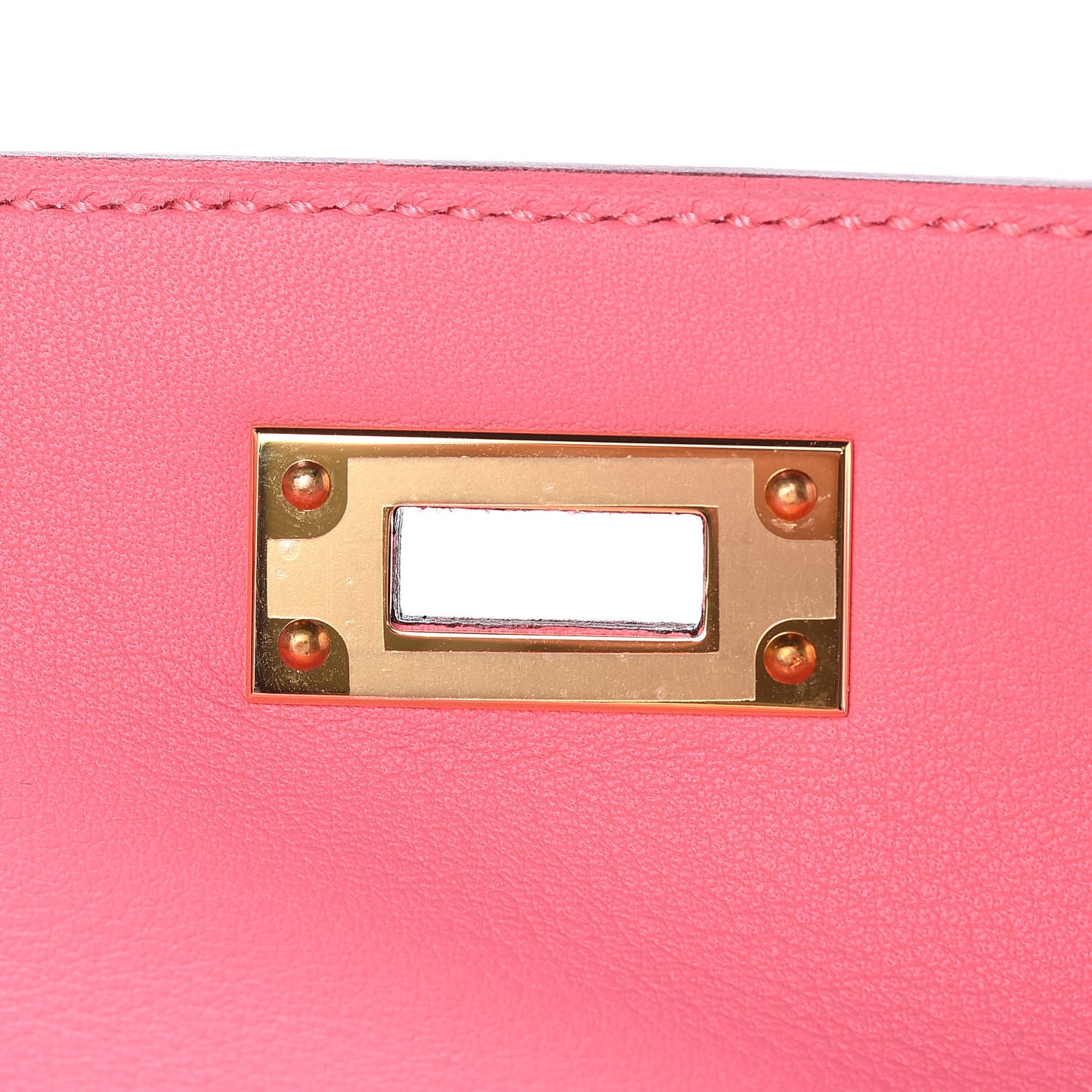 Swift Kelly Cut Clutch Pochette Rose Azalee