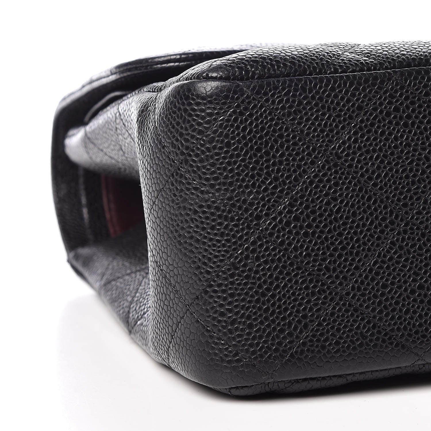 Chanel Caviar Quilted Jumbo Double Flap Black 8 of 12