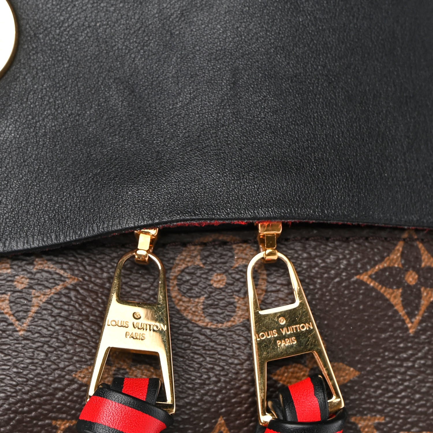 Louis Vuitton Monogram Tuileries Hobo Black 11 of 17