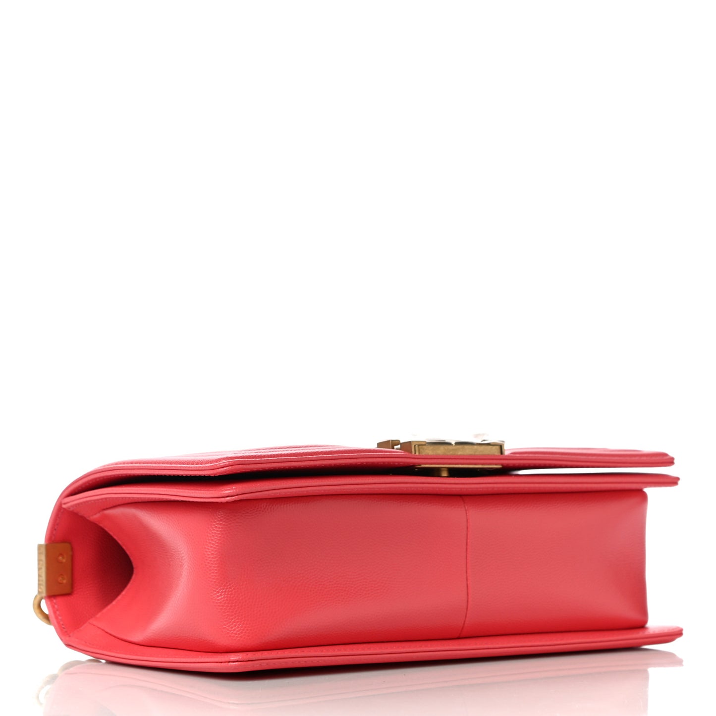 Caviar Quilted Medium Boy Flap Pink