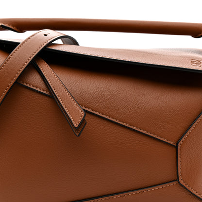 Loewe Calfskin Small Puzzle Edge Bag Tan 8 of 11
