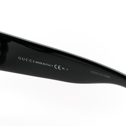 Gucci Acetate Square Frame Sunglasses GG3826S Black 6 of 7