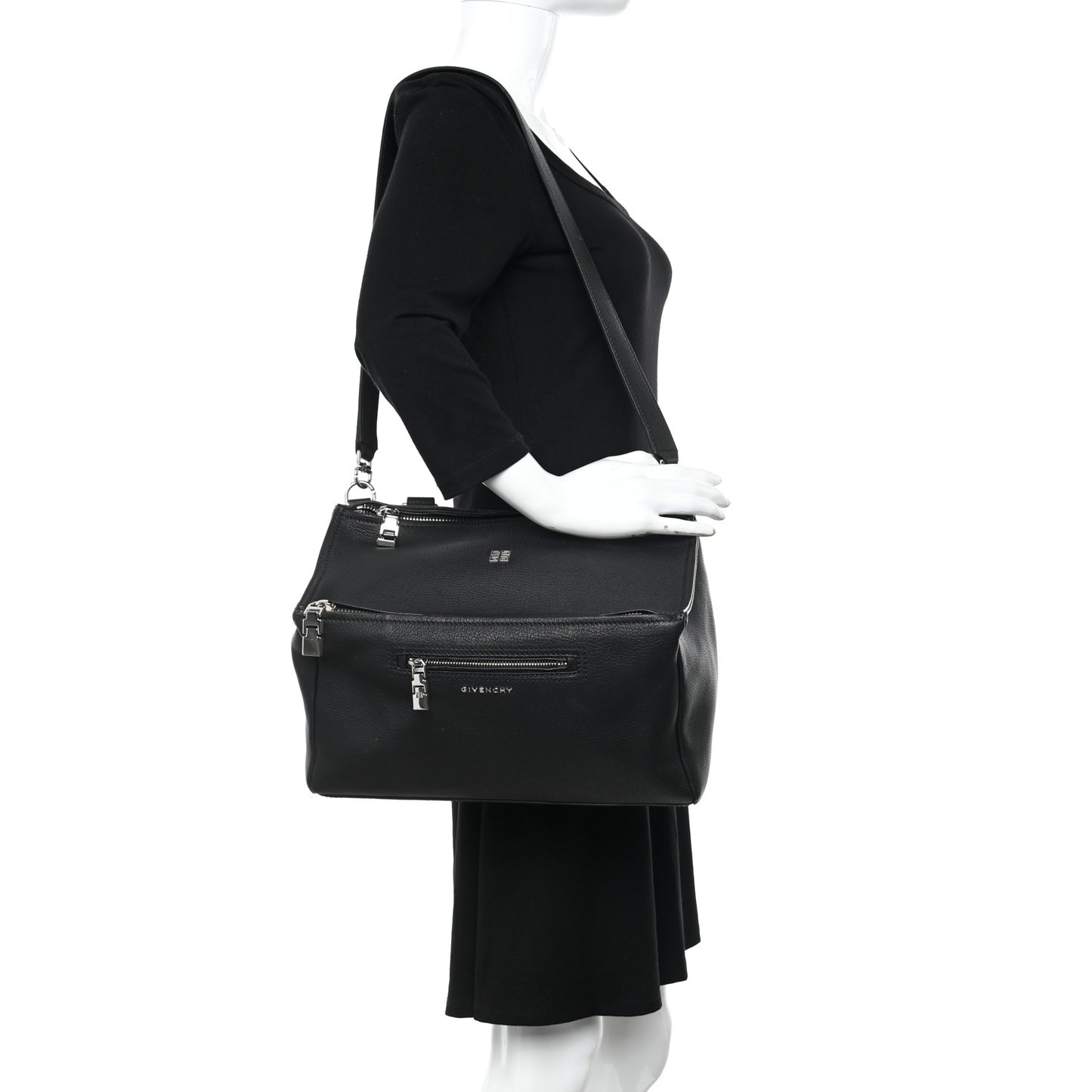 Sugar Goatskin Medium Pandora Black