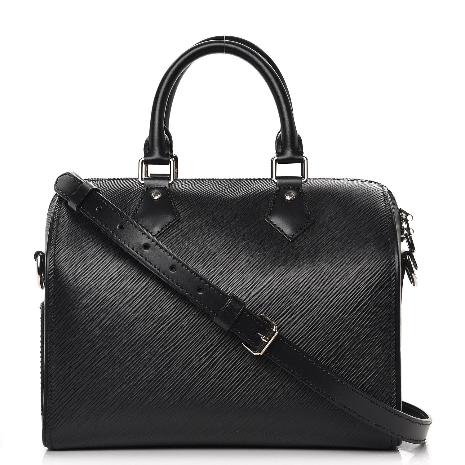 Louis Vuitton Epi Speedy Bandouliere 25 Black 1 of 9
