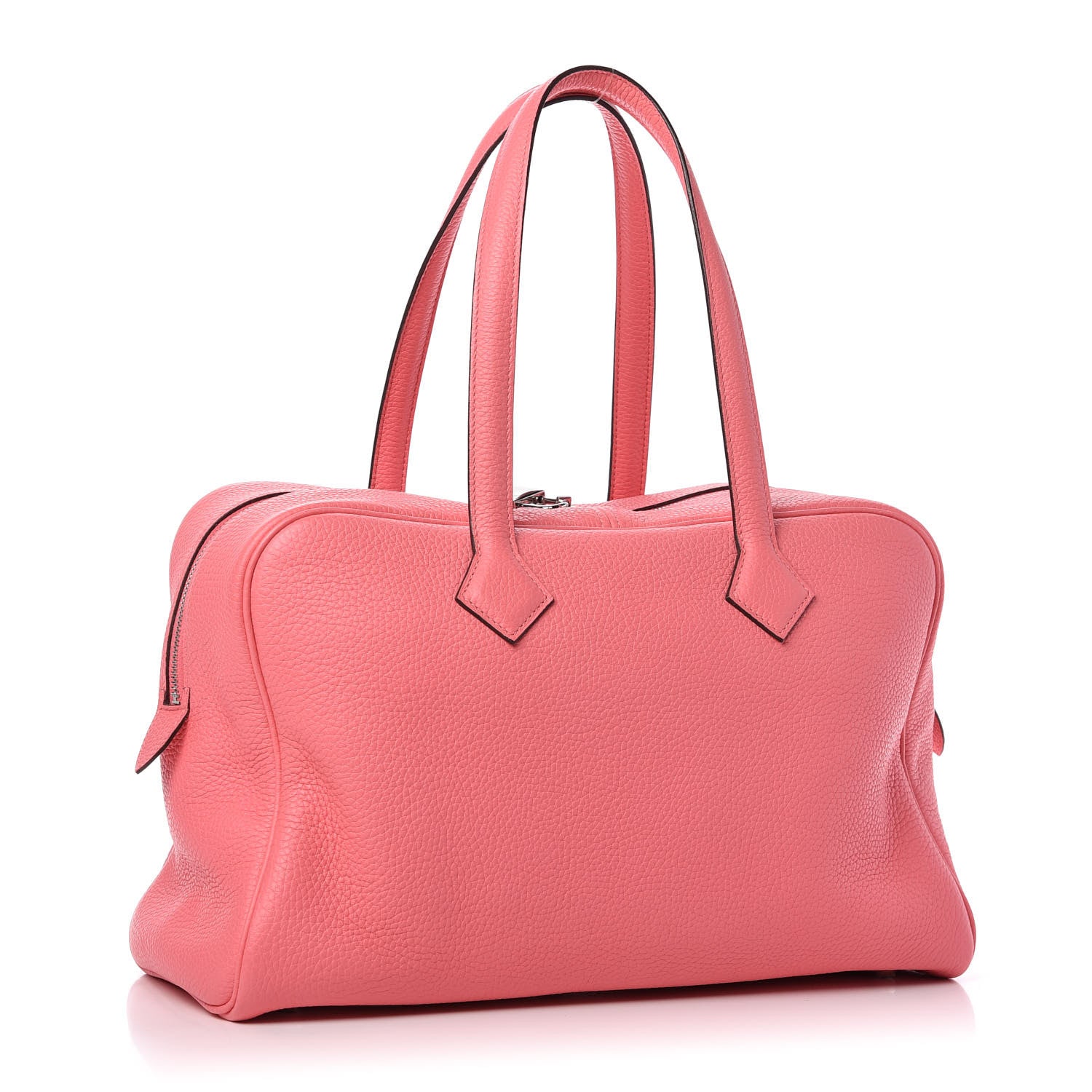 Hermes Taurillon Clemence Victoria II 35 Rose Azalee 3 of 9
