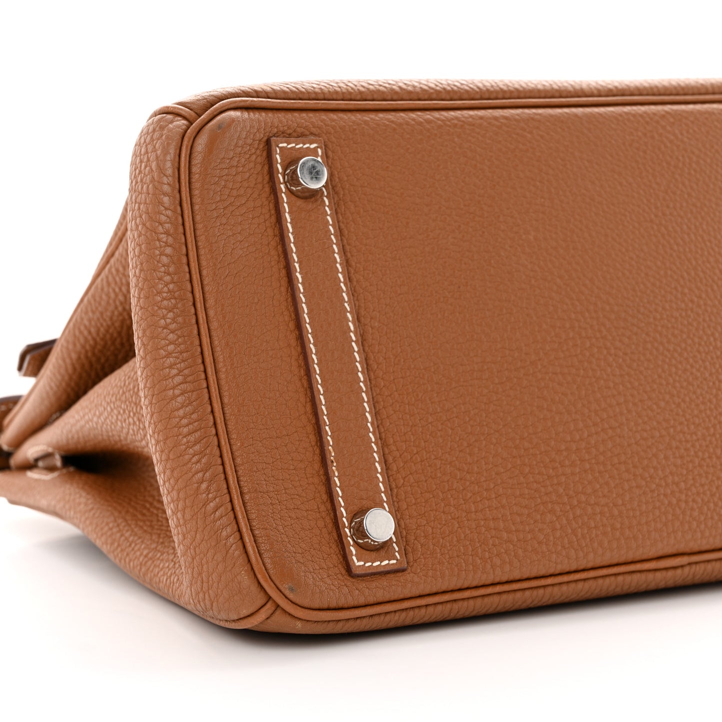 Taurillon Clemence Birkin 30 Gold