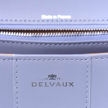 Delvaux Box Calfskin MM Brillant Satchel Lilac 5 of 14