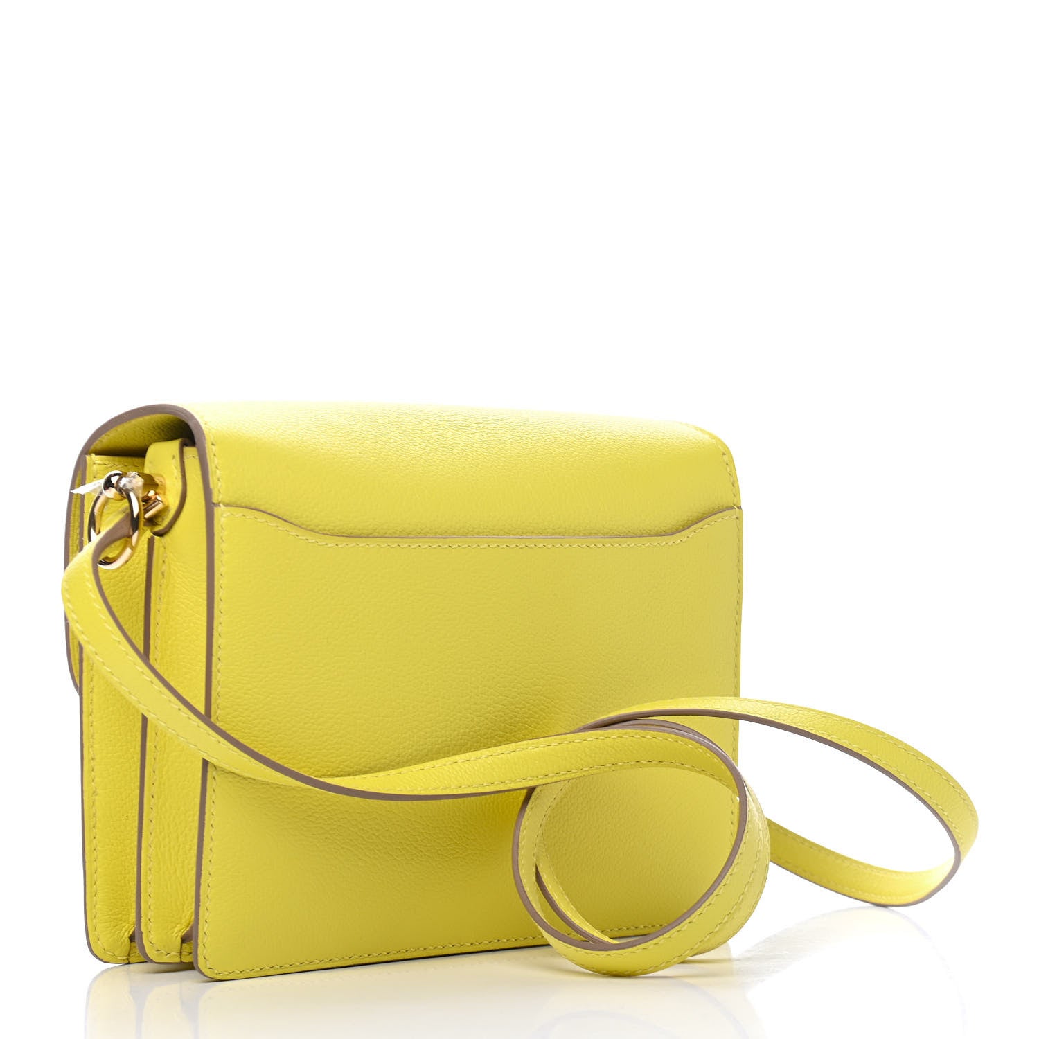 Hermes Evercolor Mini Sac Roulis Lime 2 of 4