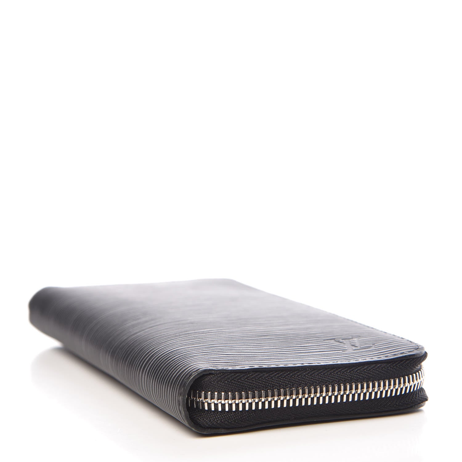 Louis Vuitton Epi Zippy Vertical Wallet Black 4 of 11