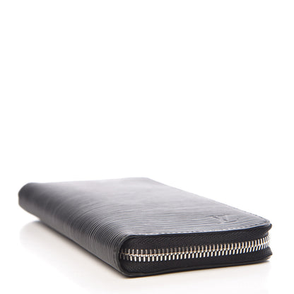 Louis Vuitton Epi Zippy Vertical Wallet Black 4 of 11