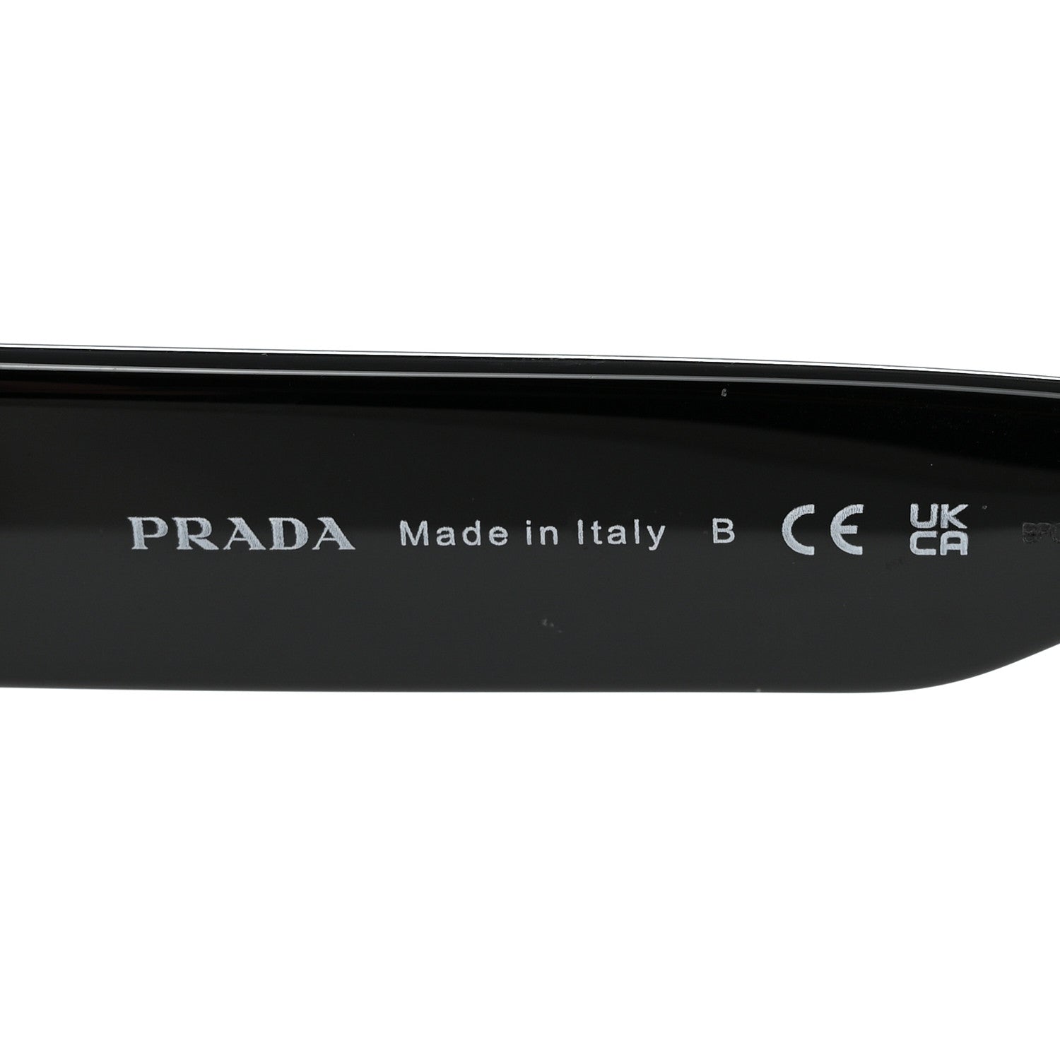 Prada Acetate Sunglasses SPR 17Z Black 6 of 7
