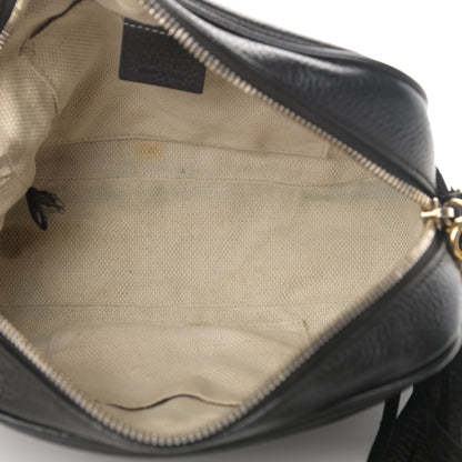 Gucci Pebbled Calfskin Small Soho Disco Bag Black 4 of 5