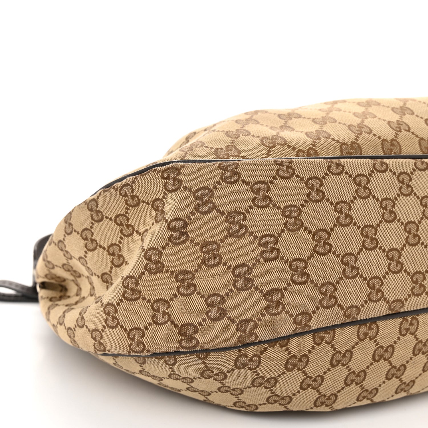Gucci Monogram Medium Sukey Hobo Dark Brown 9 of 14