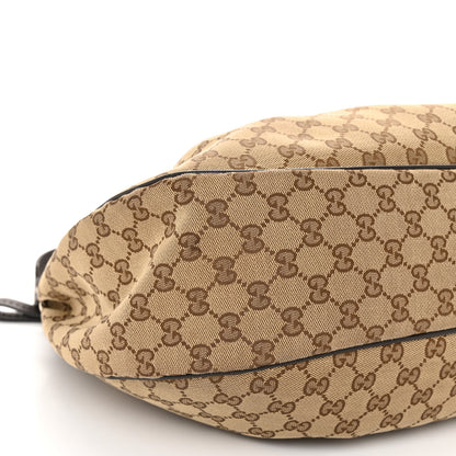 Gucci Monogram Medium Sukey Hobo Dark Brown 9 of 14