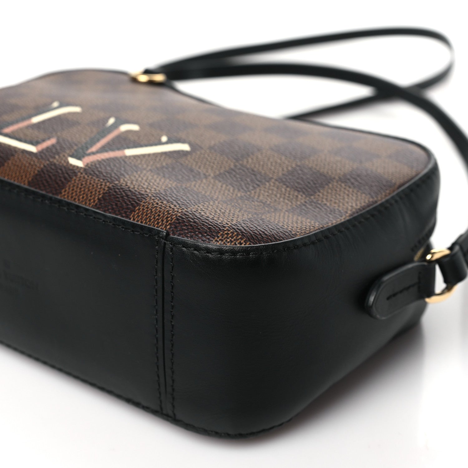 Louis Vuitton Damier Ebene Santa Monica Black 9 of 9