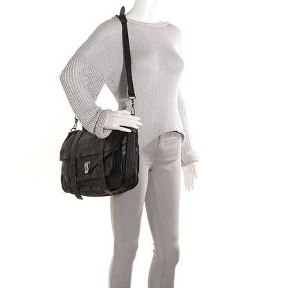 Proenza Schouler Lambskin PS1 Large Satchel Black 2 of 14