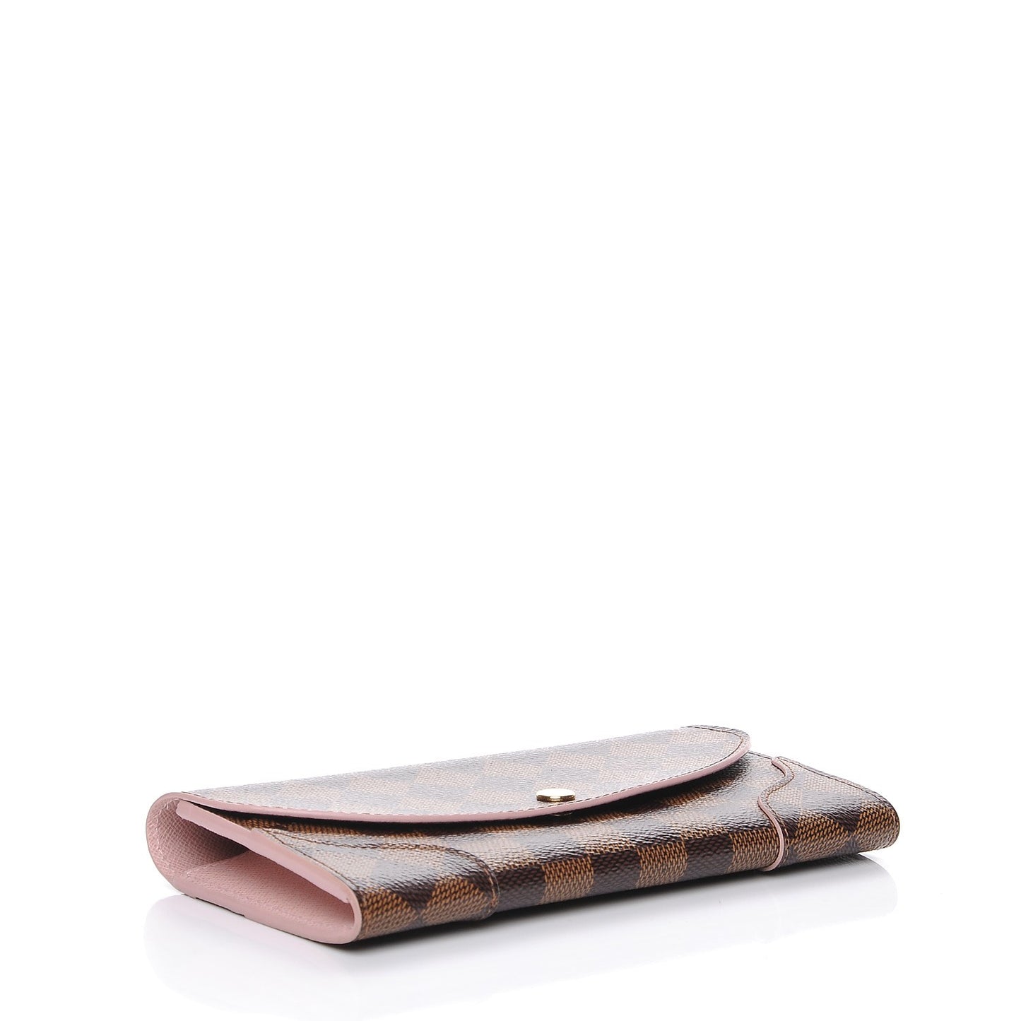 Damier Ebene Caissa Wallet Rose Ballerine