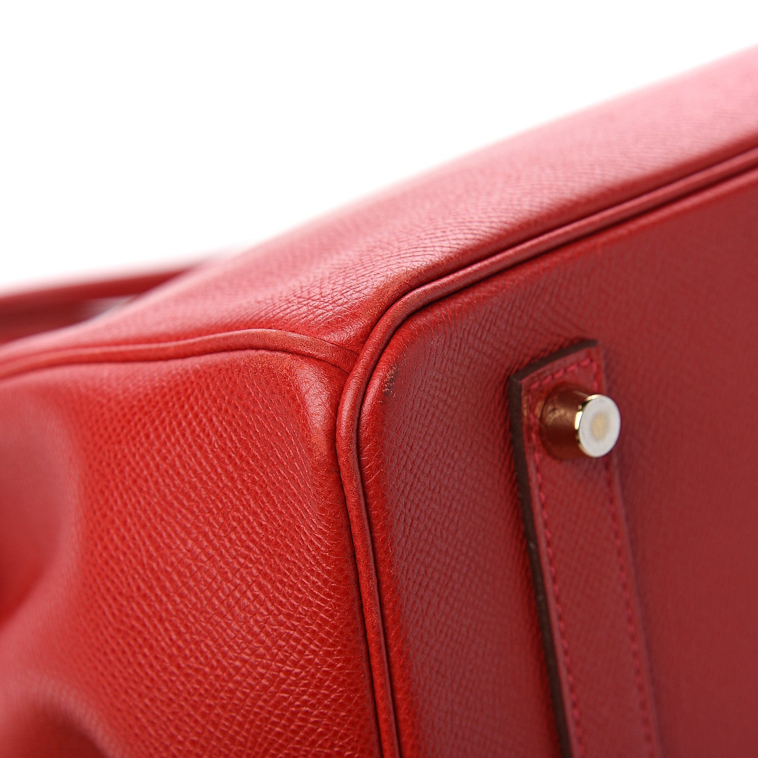 Hermes Epsom Birkin 35 Rouge Casaque 10 of 12