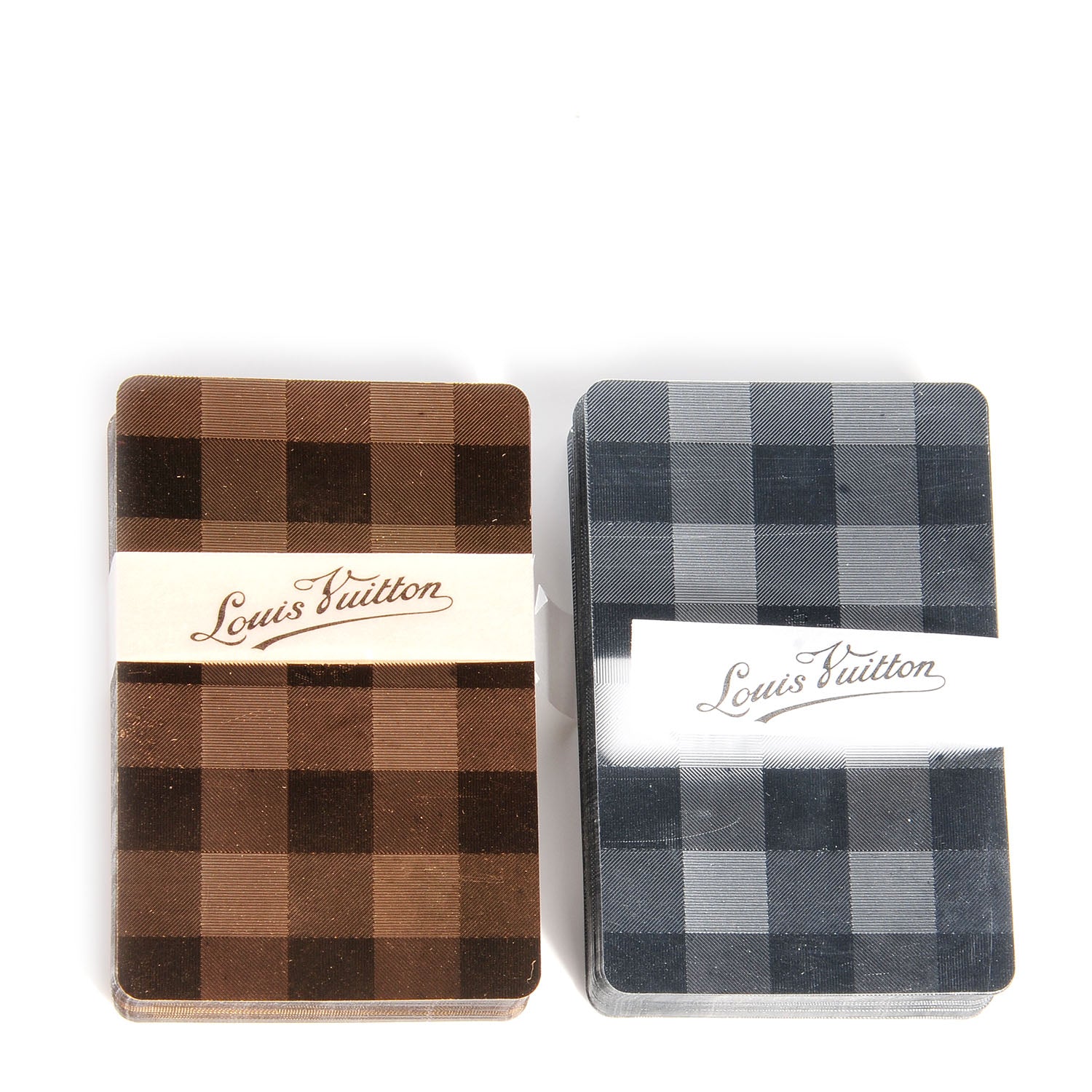 Louis Vuitton Metallic Playing Cards 2 Set 1 of 4