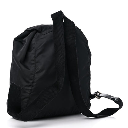 Prada Tessuto Nylon Vela Cinch Backpack Black 2 of 16