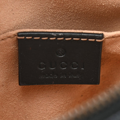 Gucci Calfskin Matelasse GG Marmont Belt Bag 85 34 Black 6 of 11