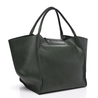 Celine Smooth Calfskin Medium Big Bag Dark Green 3 of 13
