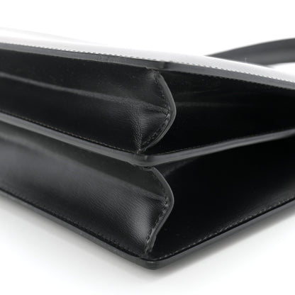 Celine Box Calfskin Medium Clasp Bag Black 9 of 9