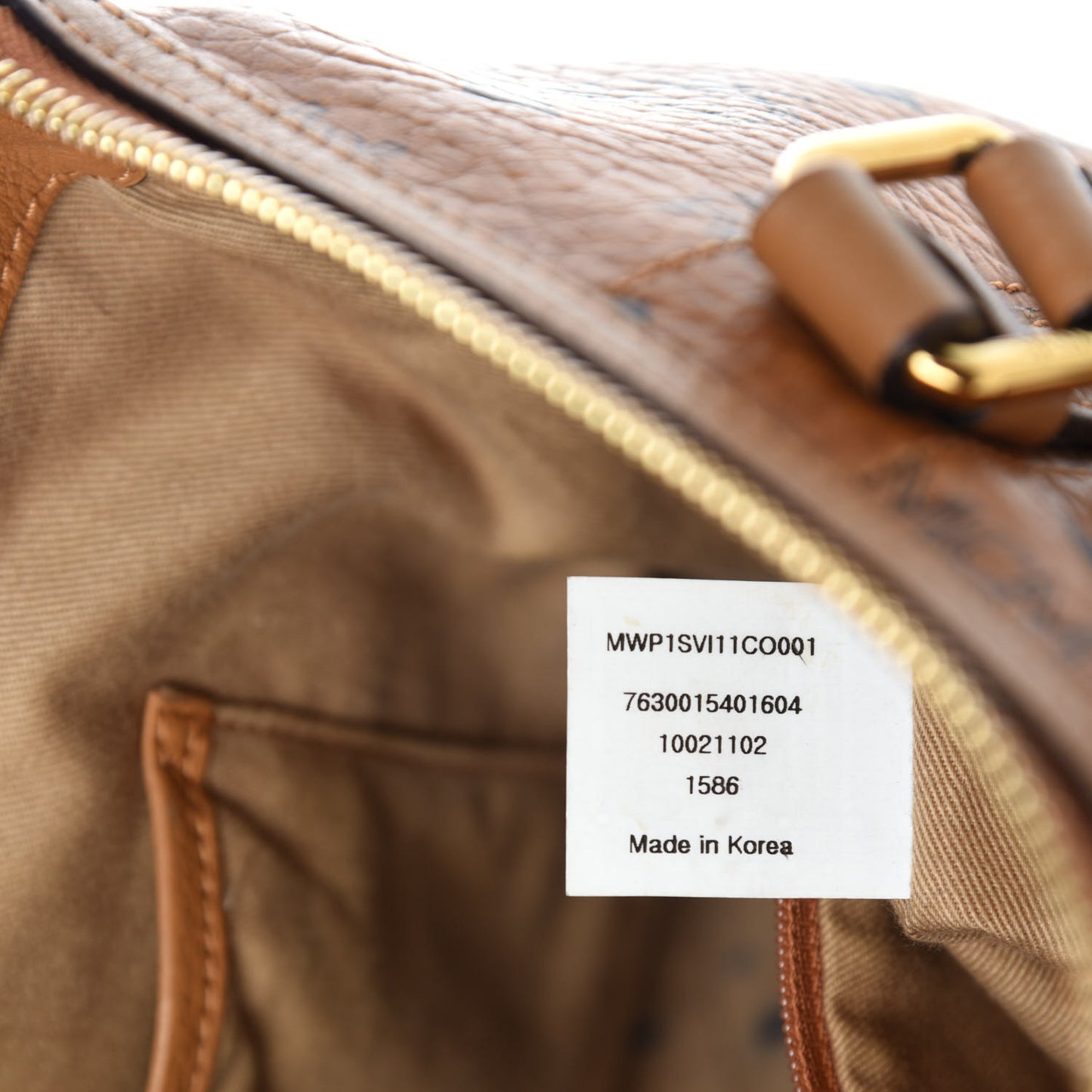 Visetos Medium Essentials Shopper Tote Cognac