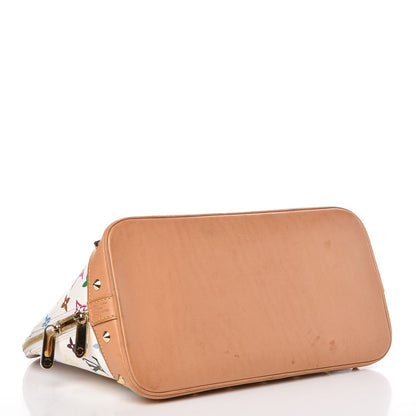 Louis Vuitton Monogram Multicolor Alma White 4 of 12