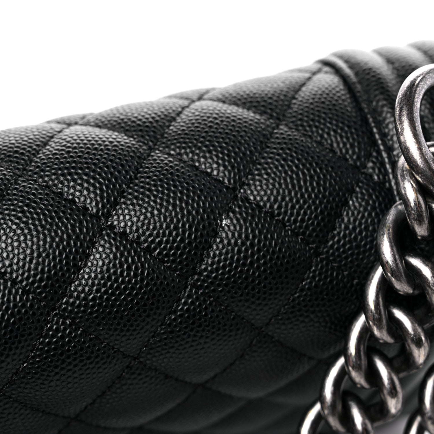 Chanel Caviar Quilted Small Boy Flap Black 11 of 13