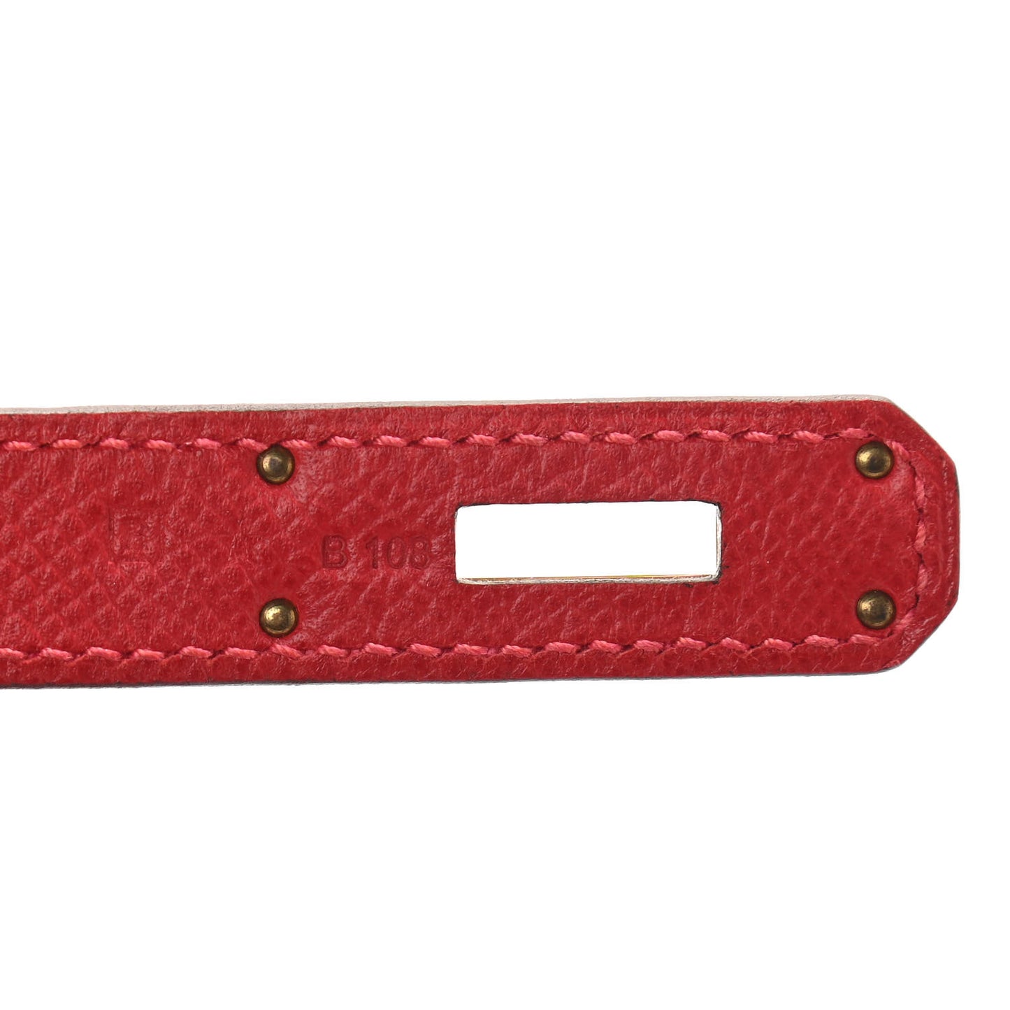 Epsom Birkin 35 Rouge Casaque