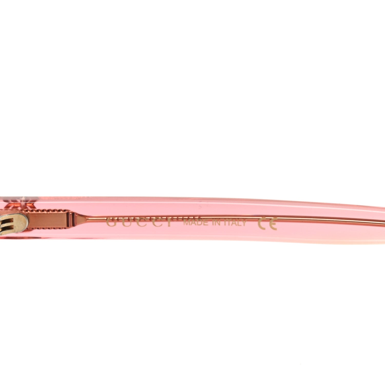 Gucci Acetate Crystal Oversize Sunglasses GG0148S Pink 5 of 7