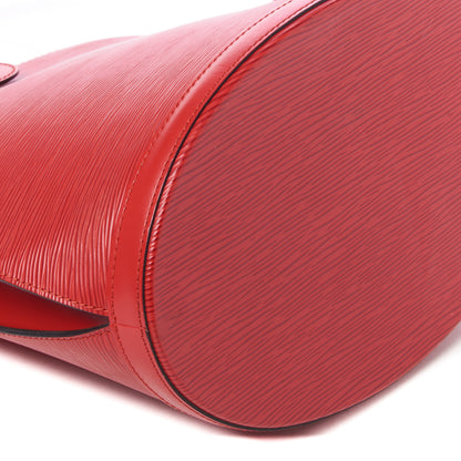 Louis Vuitton Epi Cluny Castillan Red 6 of 8