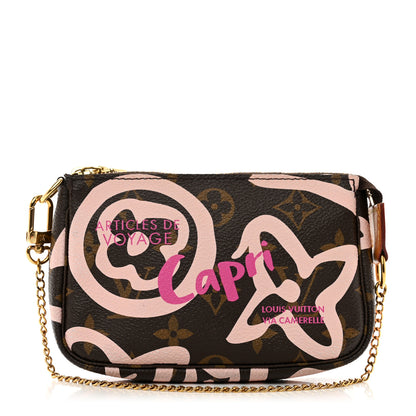 Louis Vuitton Monogram Tahitienne Capri Mini Pochette Accessories 1 of 8