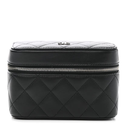 Chanel Lambskin Quilted Watch Case Black 1 of 7