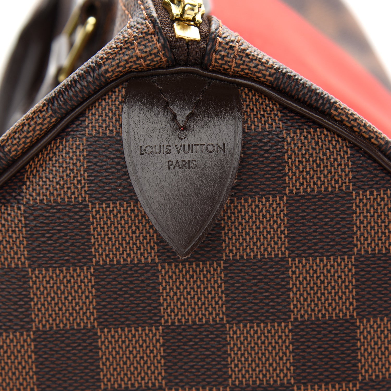 Louis Vuitton Damier Ebene Speedy 30 6 of 10