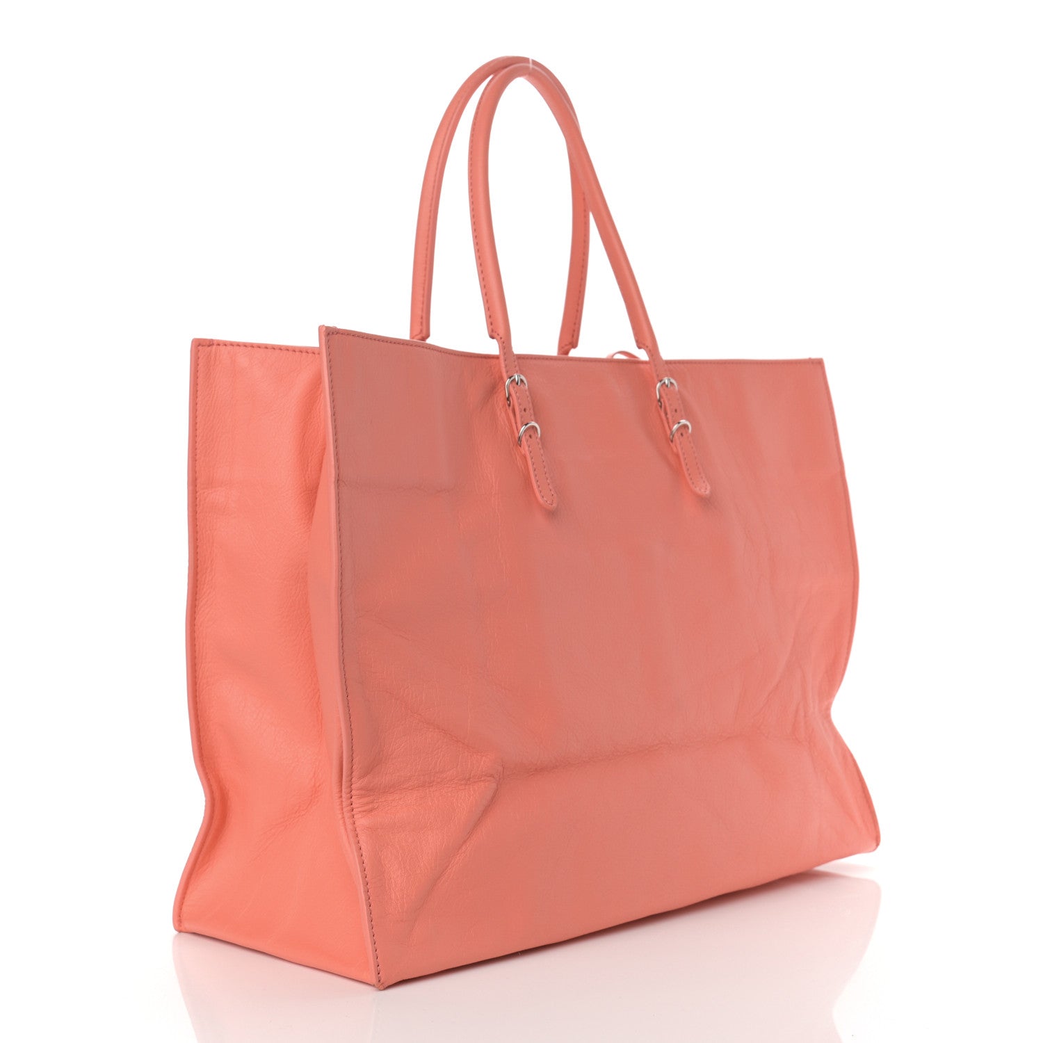 Balenciaga Veau Papier A4 Zip Around Tote Hortensia 3 of 11