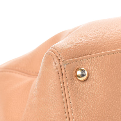 Chanel Calfskin Cerf Executive Shopper Tote Light Beige 9 of 20