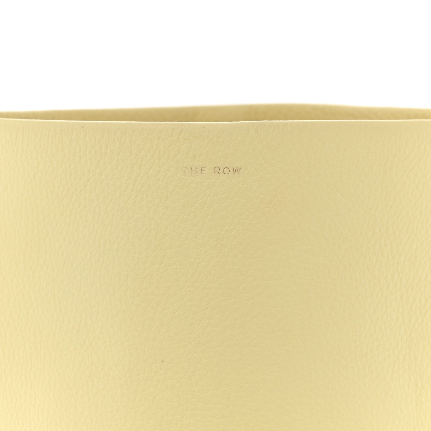 Grained Calfskin Small N/S Park Tote Lemon Sorbet