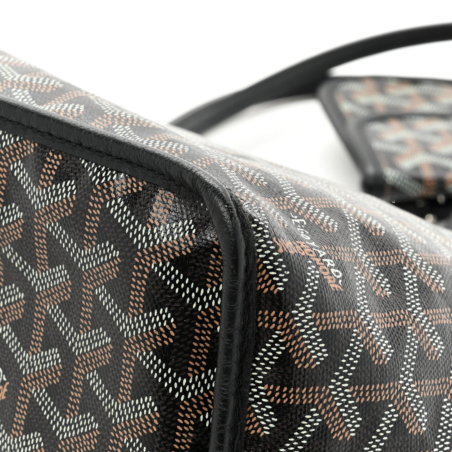 Goyardine Reversible Anjou PM Black