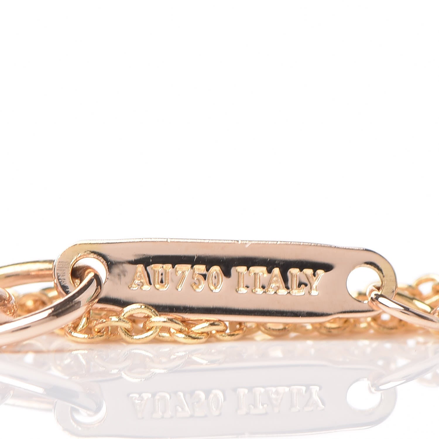 Tiffany 18K Rose Gold Atlas Open Pendant Necklace 4 of 7